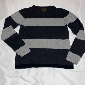 Fenn Wright Manson Two-Toned Gray Striped Sweater